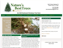 Tablet Screenshot of naturesbesttrees.com
